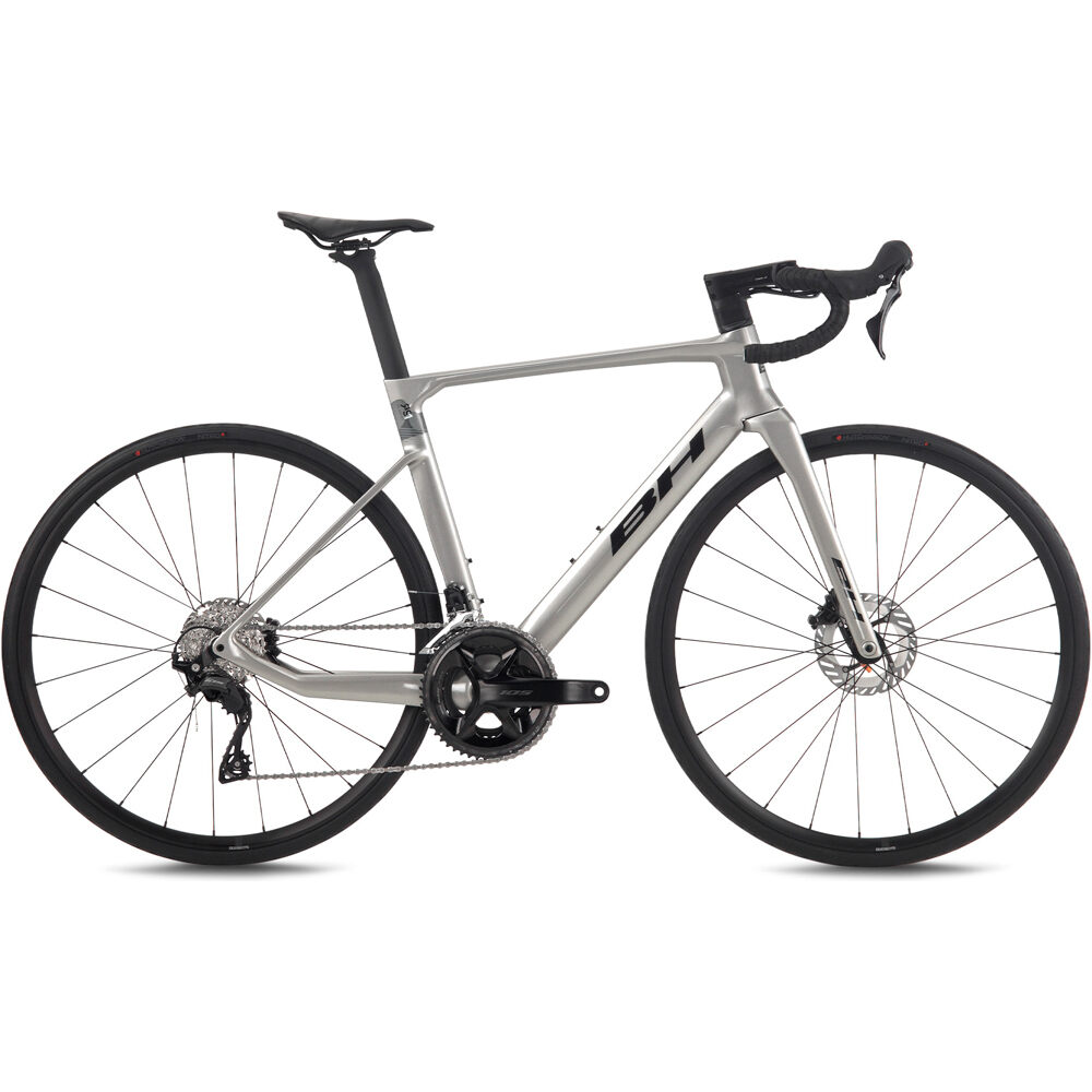 Bh bicicletas de carretera carbono RS1 3.5 2027 GRIS vista frontal