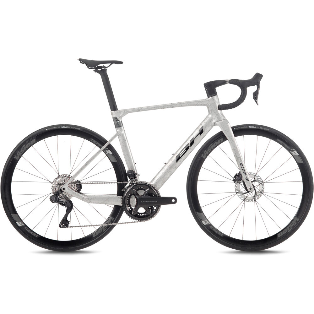 Bh bicicletas de carretera carbono RS1 5.0 2027 BLANCO vista frontal