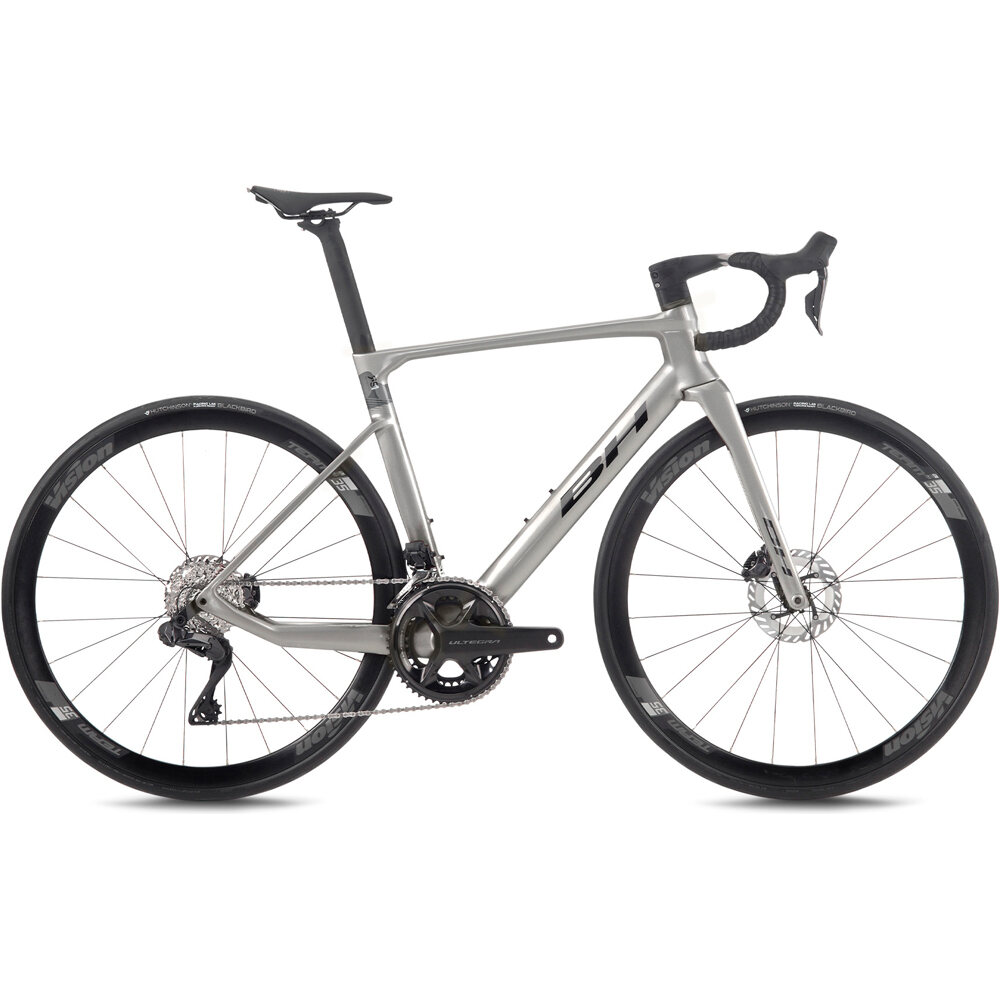 Bh bicicletas de carretera carbono RS1 5.0 2027 GRIS vista frontal