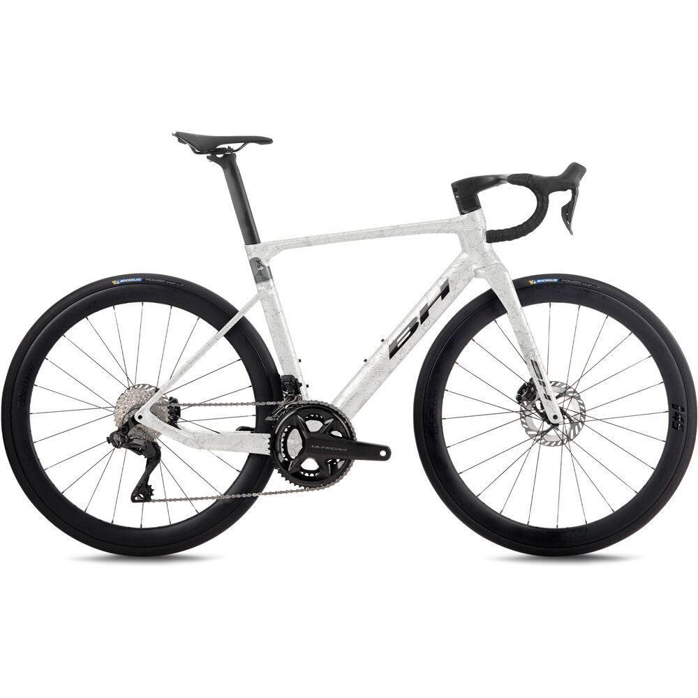 Bh bicicletas de carretera carbono RS1 5.5 2027 BLANCO vista frontal