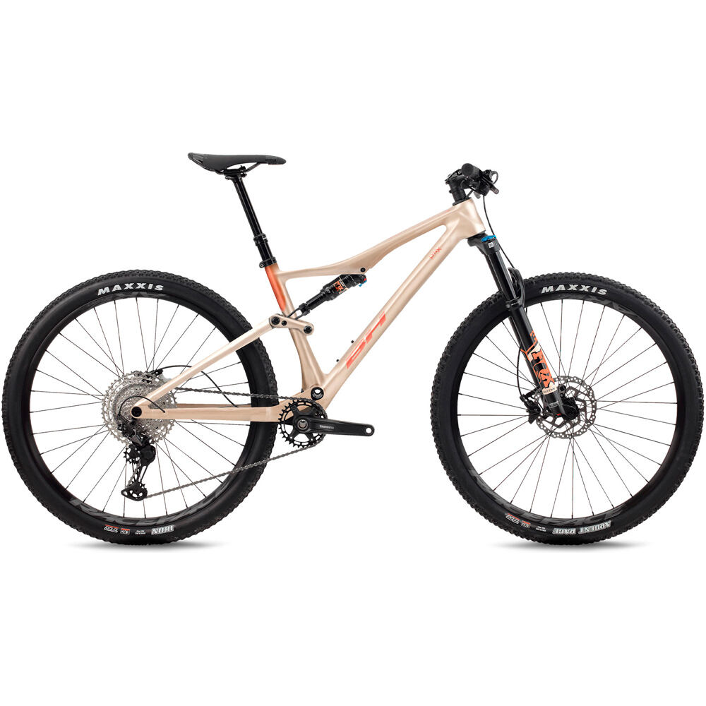 Bh bicicletas de montaña LYNX RACE 4.0 2027 AMARILLO vista frontal