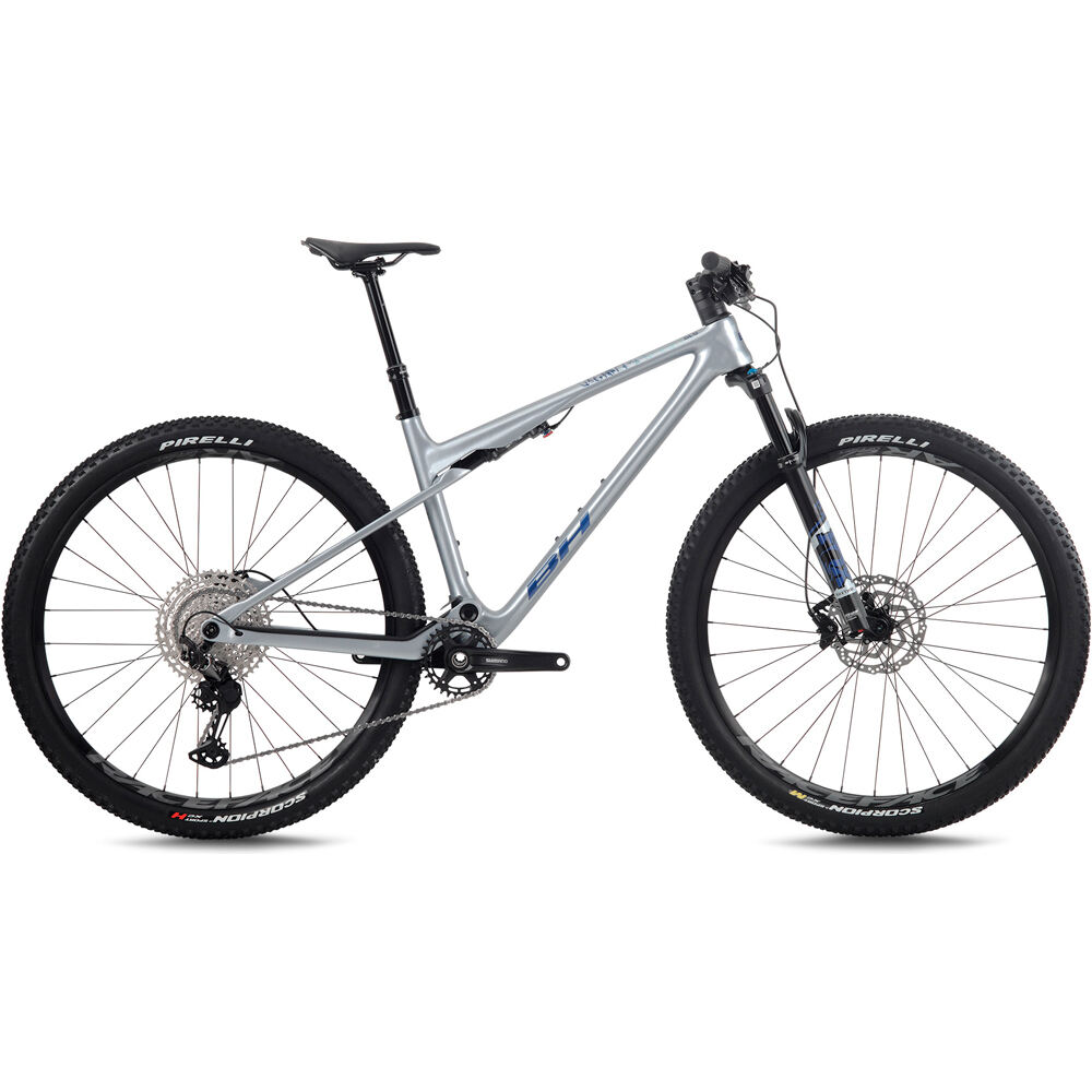 Bh bicicletas de montaña LYNX SLS 6.0 2027 GRIS vista frontal