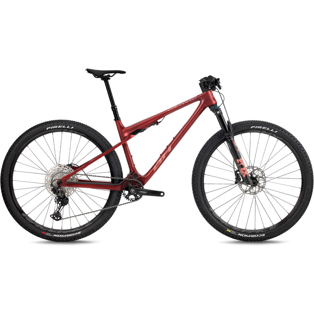Bh bicicletas de montaña LYNX SLS 6.5 2027 ROJO vista frontal