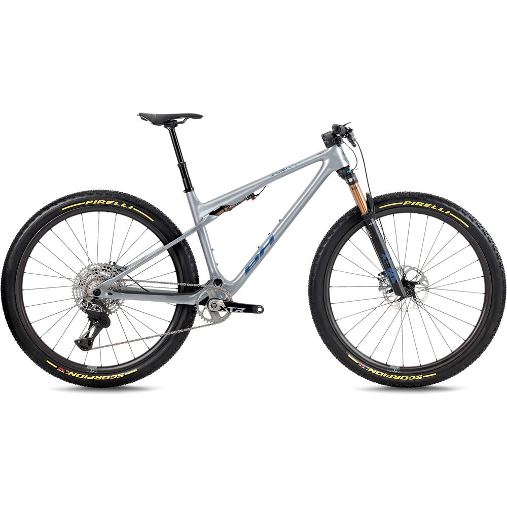 Bh bicicletas de montaña LYNX SLS 9.0 2027 GRIS vista frontal