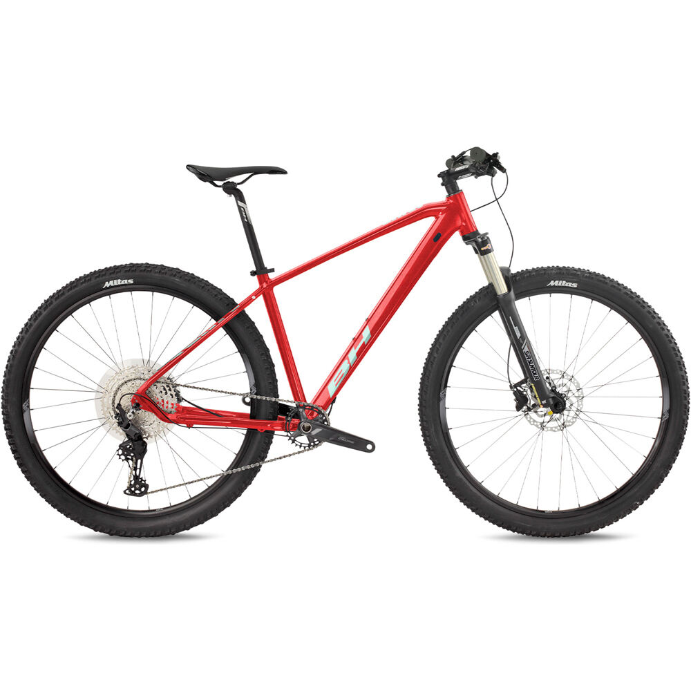 Bh bicicletas de montaña SPIKE 3.0 2027 ROJO vista frontal