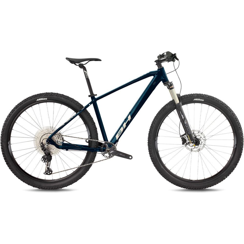 Bh bicicletas de montaña SPIKE 3.0 AZUL vista frontal