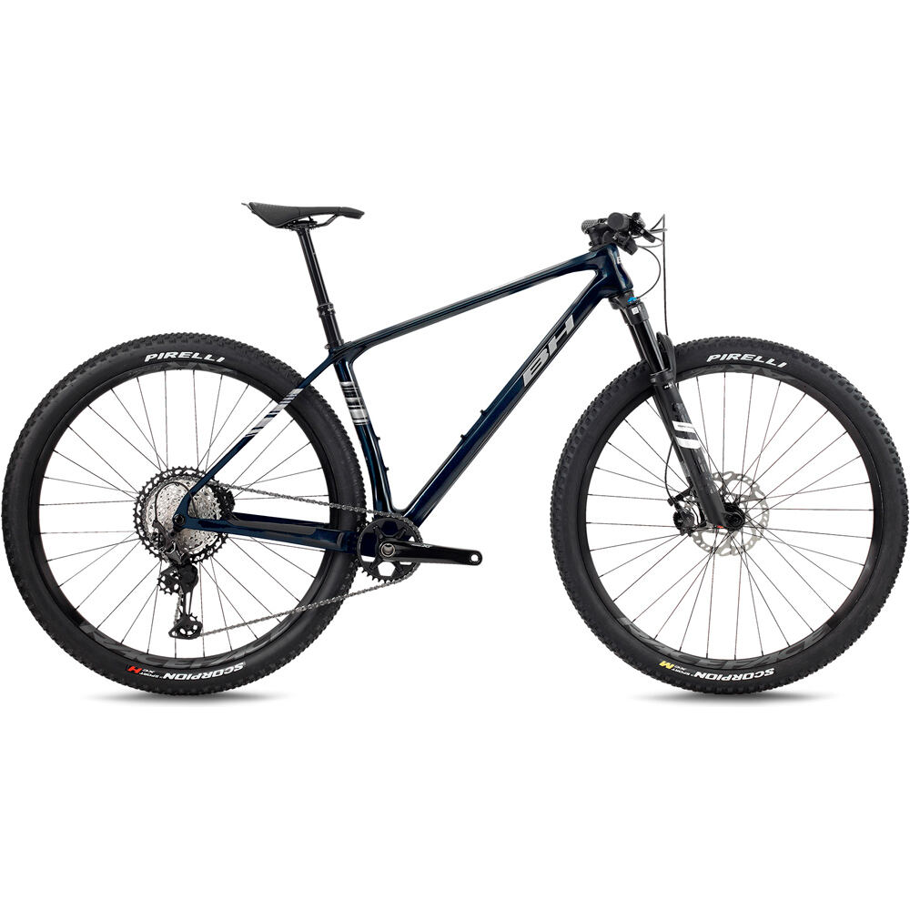 Bh bicicletas de montaña ULTIMATE 7.5 2027 NEGRO vista frontal