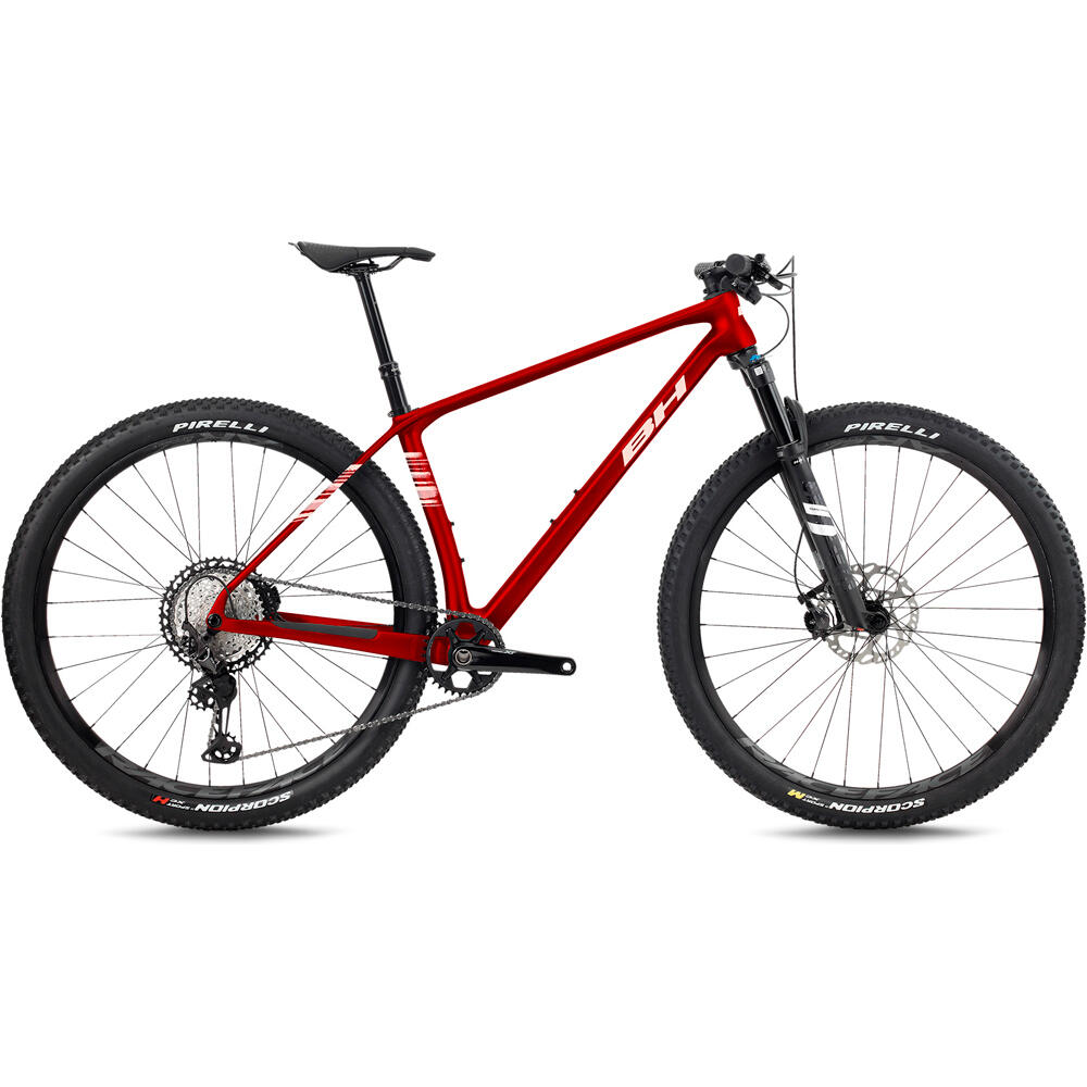 Bh bicicletas de montaña ULTIMATE 7.5 2027 ROJO vista frontal