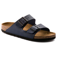 Birkenstock zueco mujer ARIZONA BF AZUL lateral interior