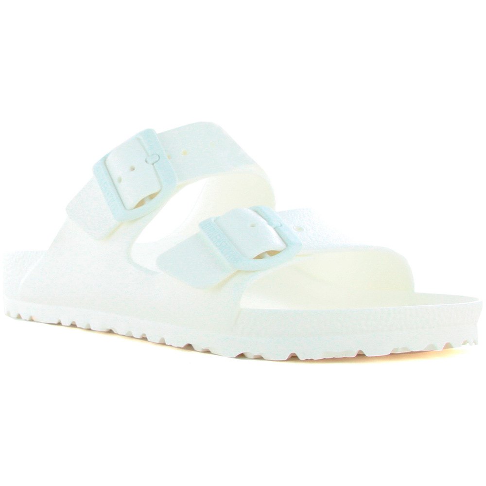 Birkenstock zueco mujer ARIZONAEVA BLANCO lateral interior