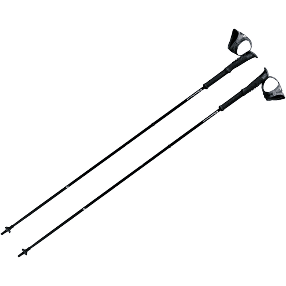 Black Diamond Baston Trail DISTANCE CARBON FKT POLES NEGRO vista frontal