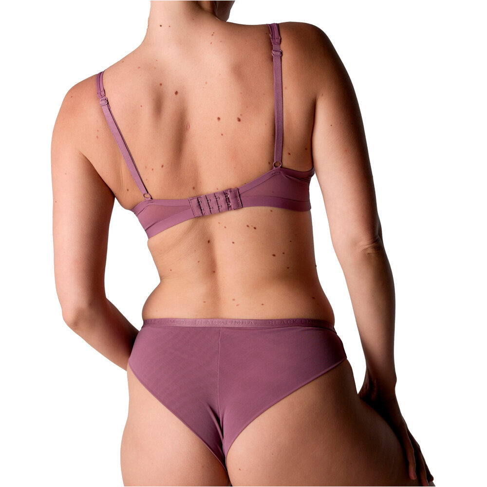 Black Limba braga deportiva GERI ROSA vista detalle