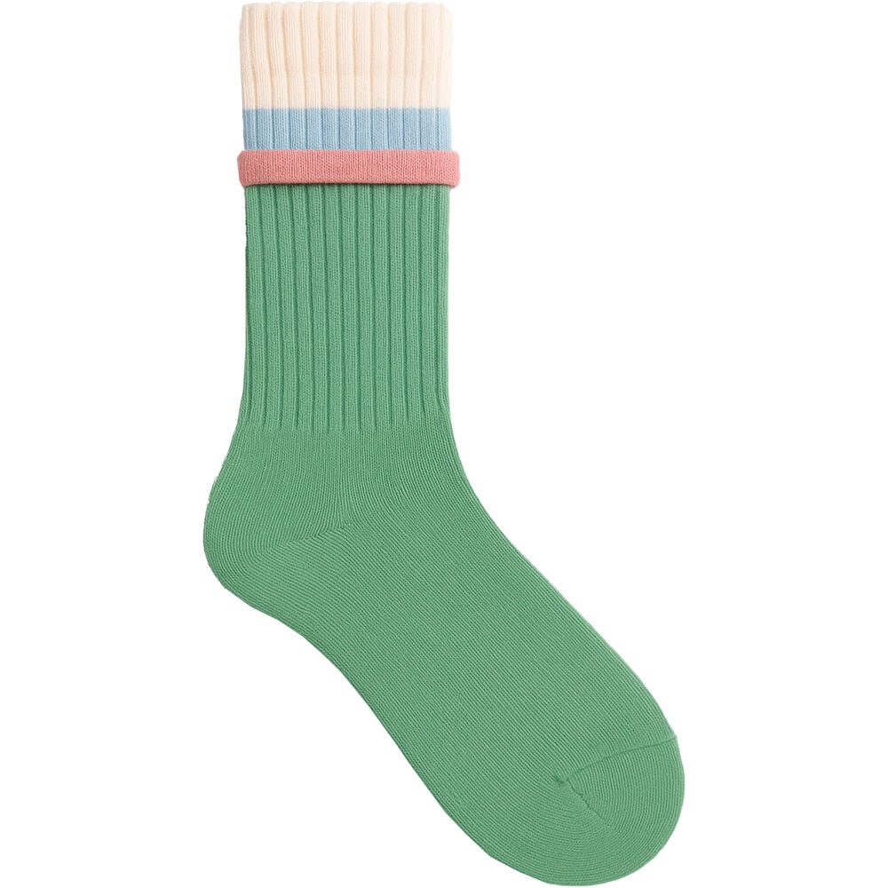 Black Limba calcetines yoga ZAFU VERDE vista detalle