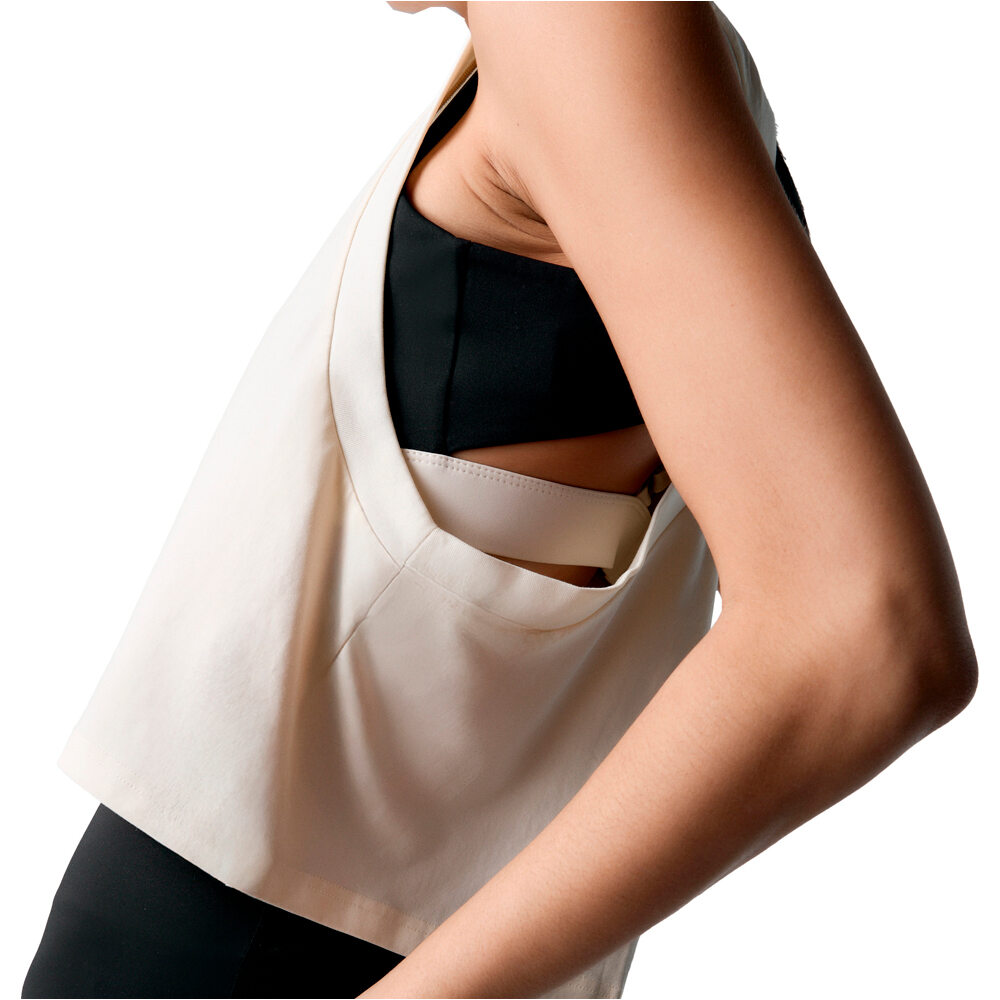 Black Limba camiseta tirantes fitness mujer CROSS MARRON 03