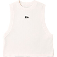Black Limba camiseta tirantes fitness mujer CROSS MARRON 06