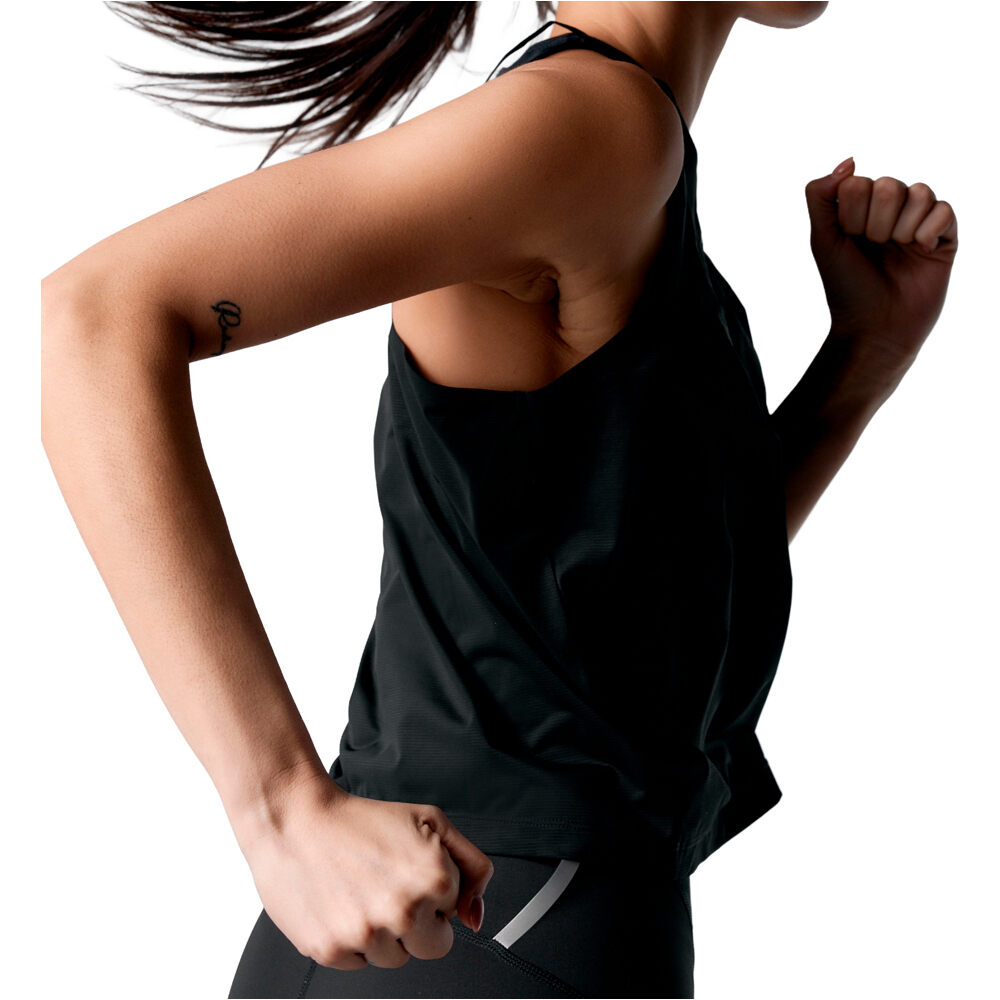 Black Limba camiseta tirantes fitness mujer LONDON NEGRO vista detalle