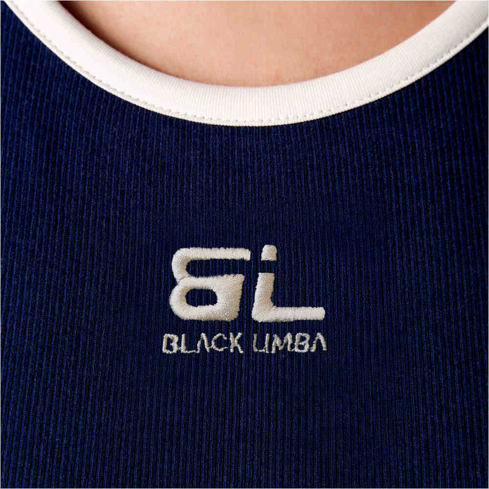 Black Limba camiseta tirantes fitness mujer PUREFLEX AZUL 05