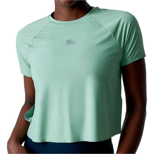Black Limba camisetas fitness mujer Boost VERDE