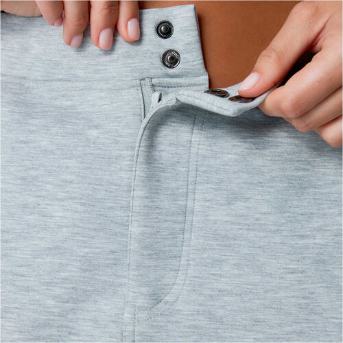 Black Limba faldas mujer Moon GRIS