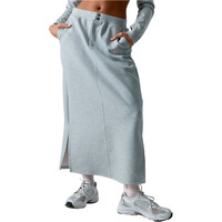 Black Limba faldas mujer Moon GRIS vista frontal