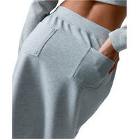 Black Limba faldas mujer Moon GRIS vista trasera