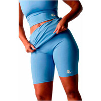 Black Limba pantalones y mallas cortas fitness mujer DIAN AZUL vista detalle