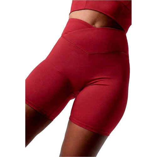 Black Limba pantalones y mallas cortas fitness mujer ICA ROJO