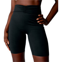 Black Limba pantalones y mallas cortas fitness mujer LORIN NEGRO vista frontal