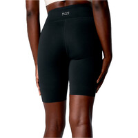 Black Limba pantalones y mallas cortas fitness mujer LORIN NEGRO vista trasera