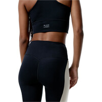 Black Limba pantalones y mallas cortas fitness mujer SYNERGY NEGRO vista trasera