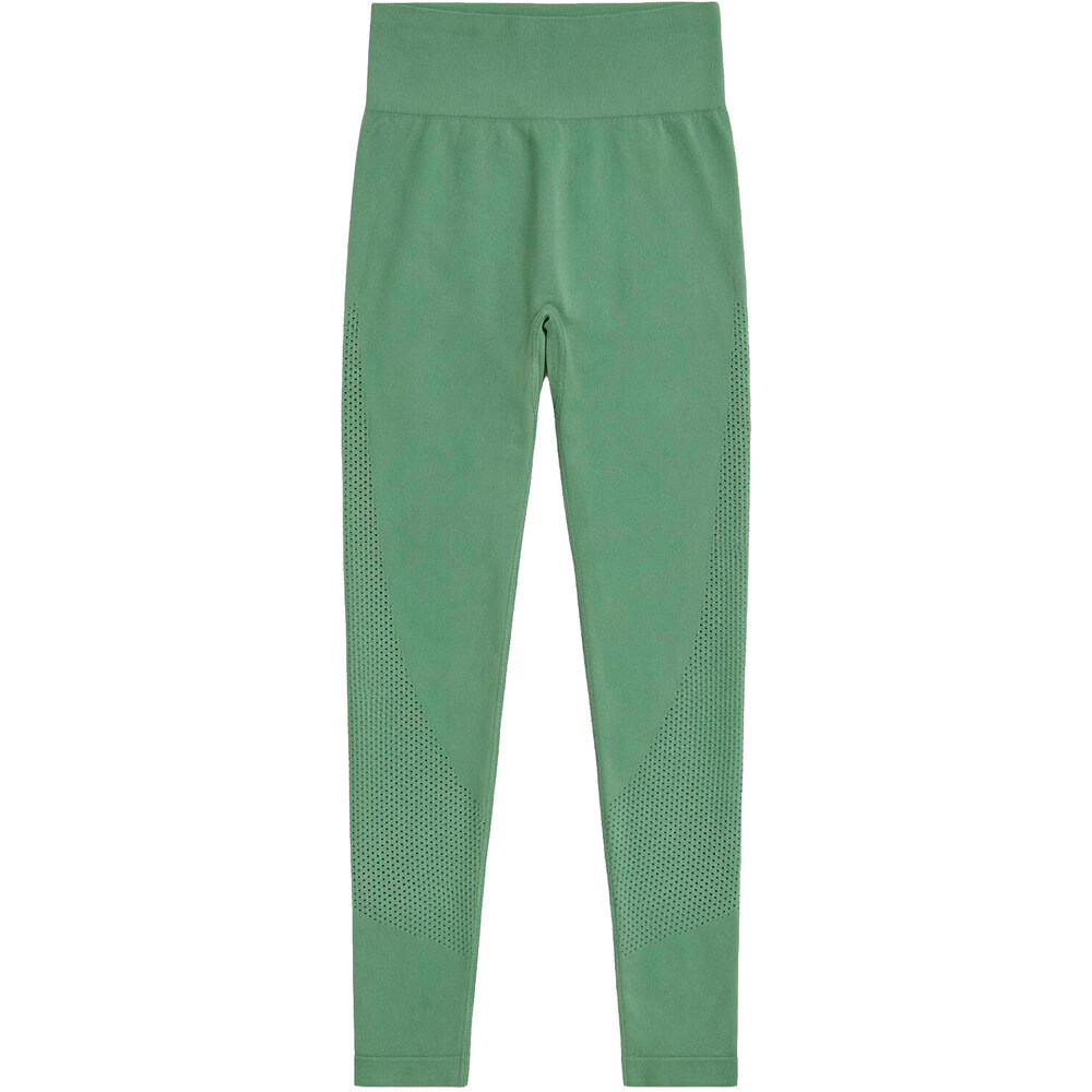 Black Limba pantalones y mallas largas fitness mujer Core Form VERDE 04