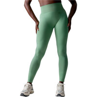 Black Limba pantalones y mallas largas fitness mujer Core Form VERDE vista frontal