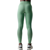 Black Limba pantalones y mallas largas fitness mujer Core Form VERDE vista trasera