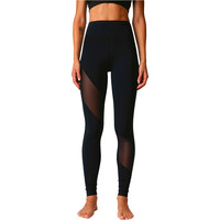 Black Limba pantalones y mallas largas fitness mujer DELVOR NEGRO vista frontal