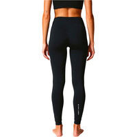 Black Limba pantalones y mallas largas fitness mujer DELVOR NEGRO vista trasera