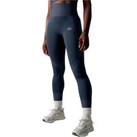 Black Limba pantalones y mallas largas fitness mujer Flex form GRIS vista frontal