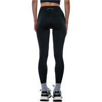 Black Limba pantalones y mallas largas fitness mujer ICA NEGRO vista trasera