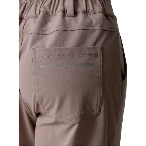 Black Limba pantalones y mallas largas fitness mujer Motion MARRON