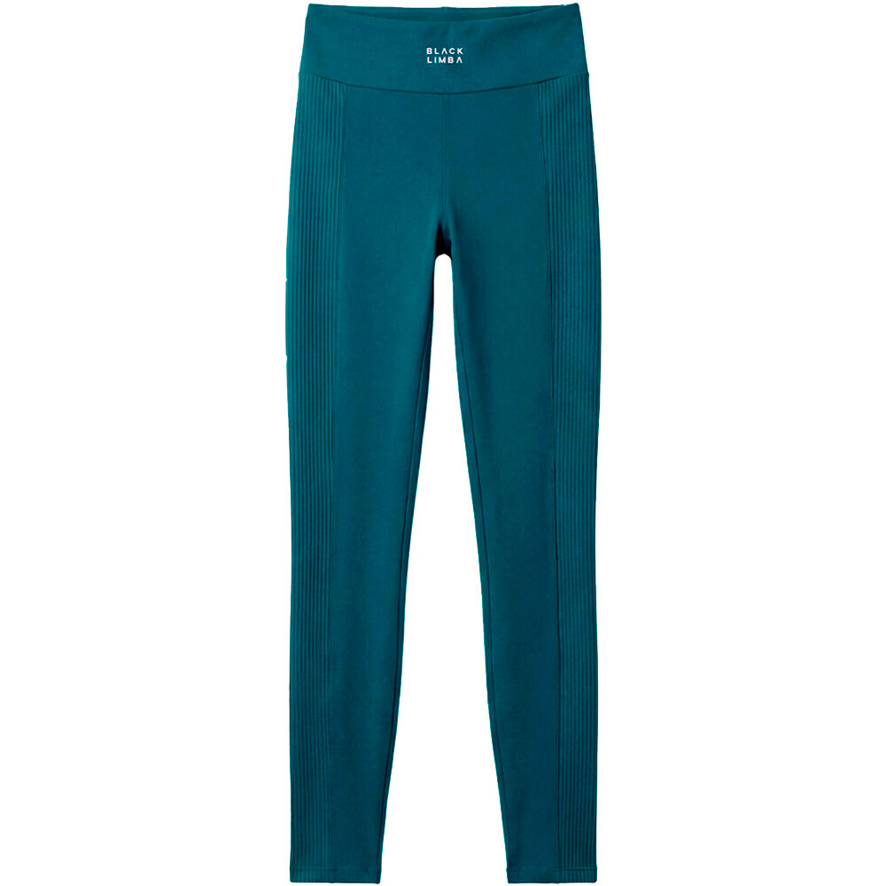 Black Limba pantalones y mallas largas fitness mujer TEMPO VERDE 04