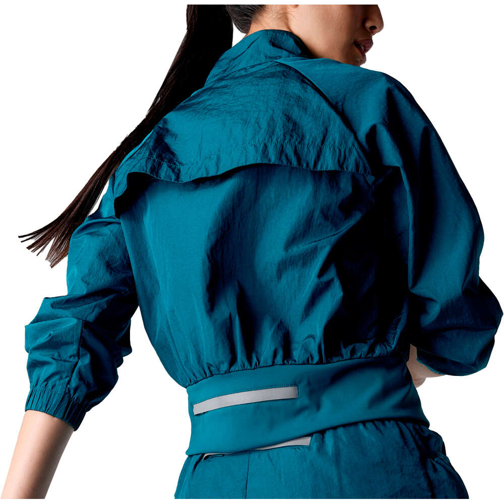 Black Limba sudaderas deportivas mujer BOSTON VERDE vista trasera