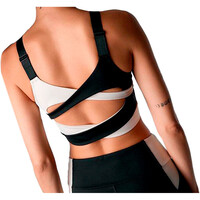 Black Limba sujetadores deportivos BOLDFIT NEGRO vista trasera