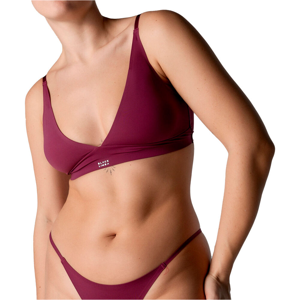 Black Limba sujetadores deportivos ERYX MORADO vista detalle