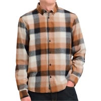 Blend camisa manga larga hombre CODY MARRON vista frontal
