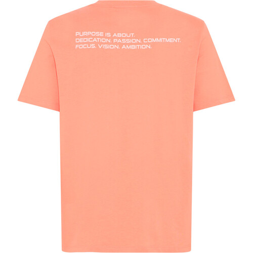 Blend camiseta manga corta hombre BHKAIN BACKPRINT NARANJA