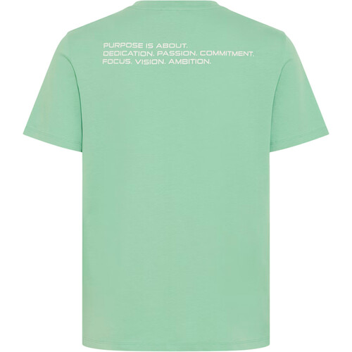 Blend camiseta manga corta hombre BHKAIN BACKPRINT VERDE