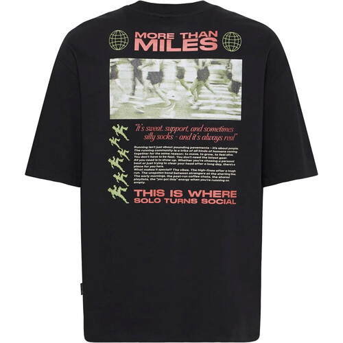 Blend camiseta manga corta hombre KARLI NEGRO