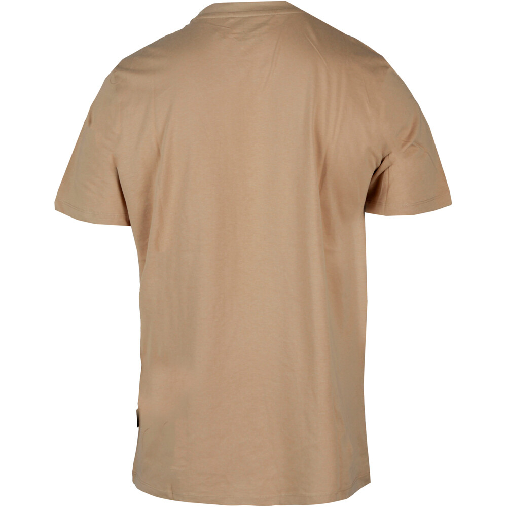 Blend camiseta manga corta hombre KAY DINO ANIMAL MARRON vista trasera