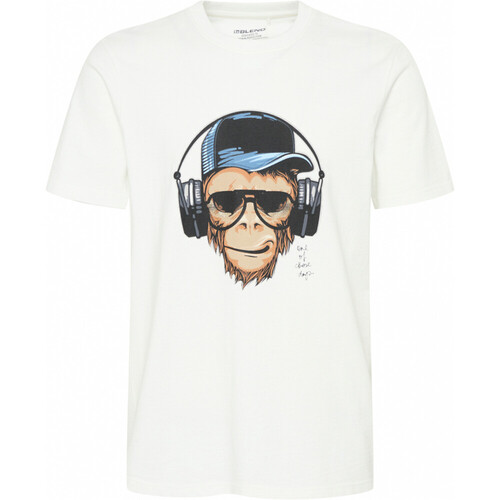 Blend camiseta manga corta hombre MONO BLANCO