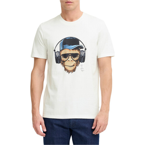 Blend camiseta manga corta hombre MONO BLANCO