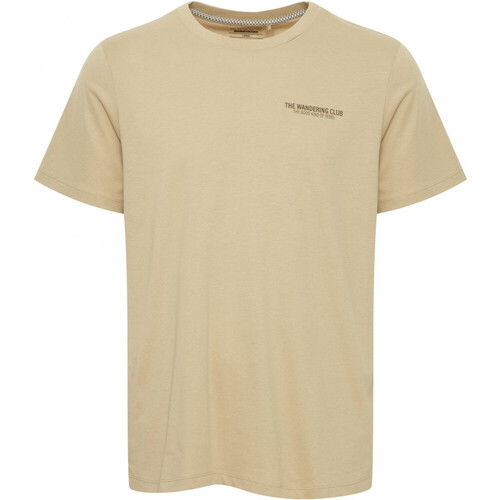 Blend camiseta manga corta hombre PIZZA MARRON